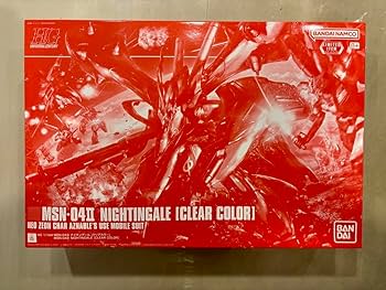 【即日配送】 HG MSN-04II ナイチンゲール (クリアカラー) Amazon | HG 1/144 MSN-04Ⅱ ナイチンゲール クリアカラー, 機動